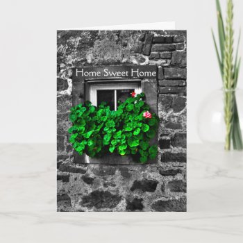 Congratulations On Your New Home Card by Fanattic at Zazzle