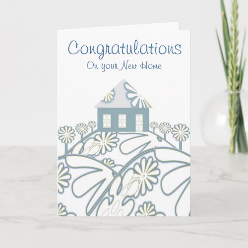 Congratulations on your  New Home Card