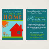 congratulations on your new home (mod shapes) (Front & Back)