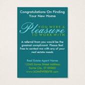 congratulations on your new home (mod shapes) (Back)