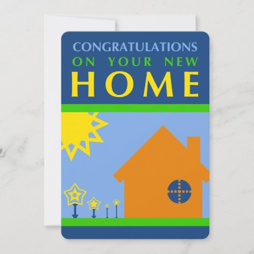 congratulations on your new home mod shapes invitation