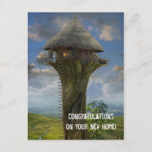 Congratulations on your new home - Postcard