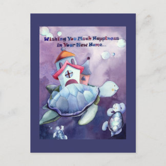 Congratulations on Your New Home Postcard