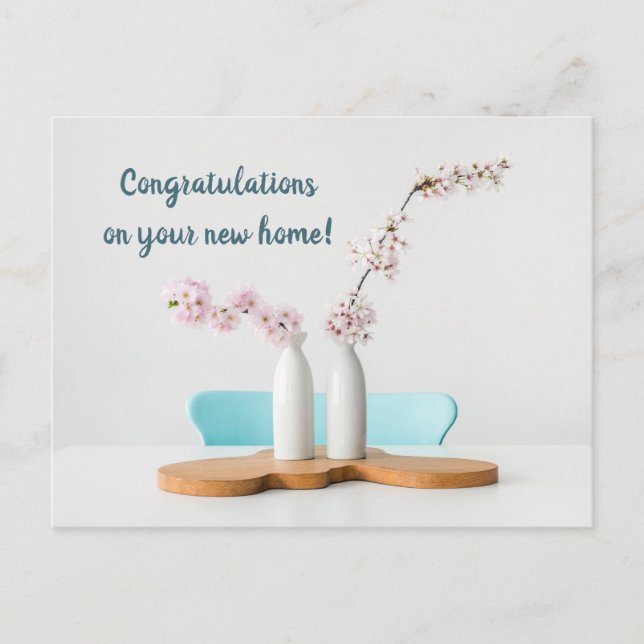 Congratulations on Your New Home Realtor Postcard (Front)