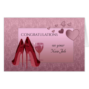 Congratulations on your New Job Large Card