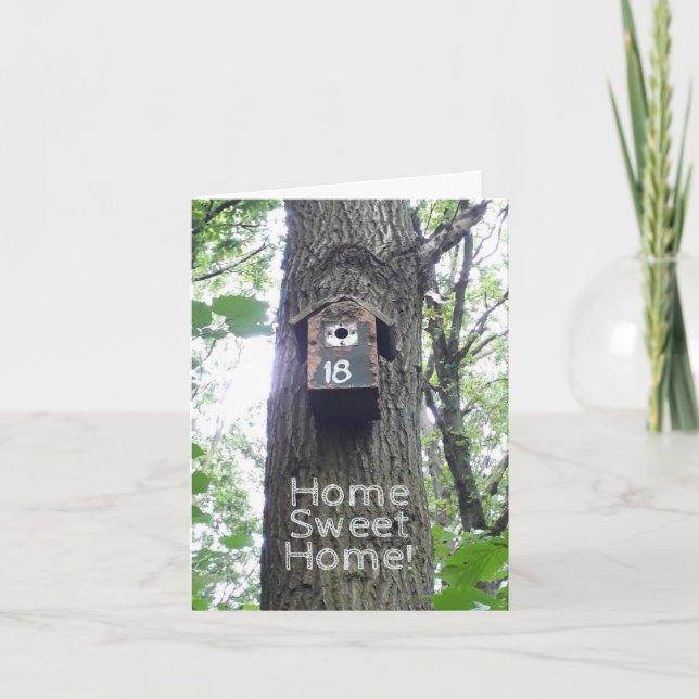 Congratulations on Your New Nest! Customizable Card (Front)