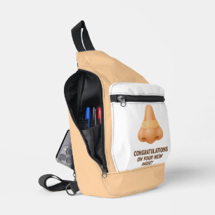 Congratulations on Your New Nose Sling Bag