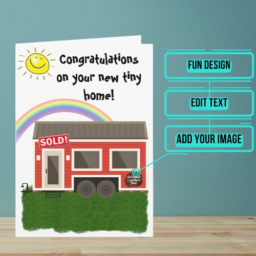 Congratulations on Your New Tiny Home Card