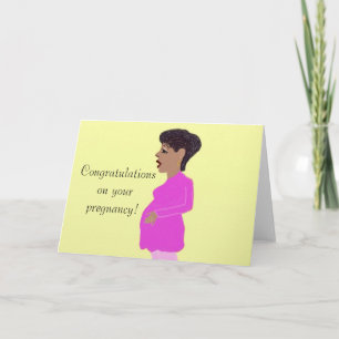 Congratulations on your pregnancy card