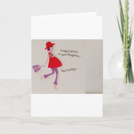 congratulations on your pregnancy! card | Zazzle.com