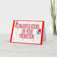 congratulations cards for promotion