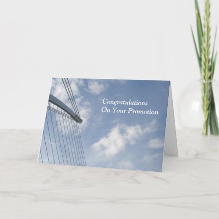 Congratulations On Your Promotion Card