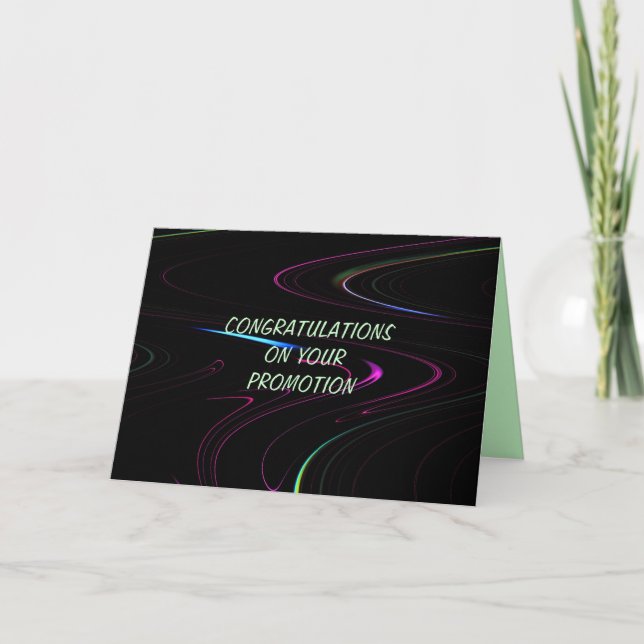 Congratulations On Your Promotion Card (Front)