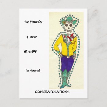 Congratulations On Your Promotion Postcard by busycrowstudio at Zazzle