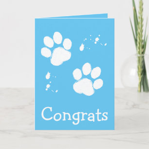 Congratulations on Your Rescue Dog Card