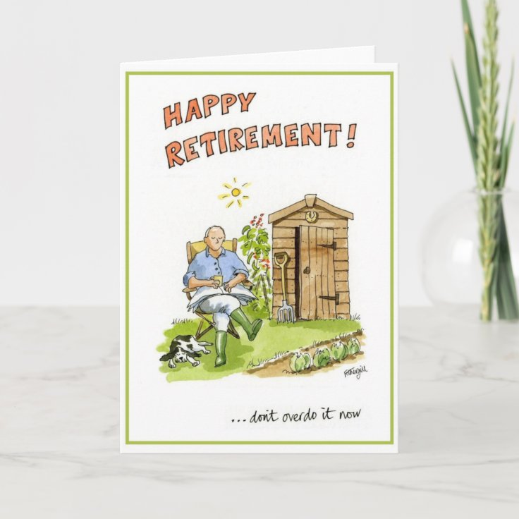 Congratulations On Your Retirement Greeting Card Zazzle