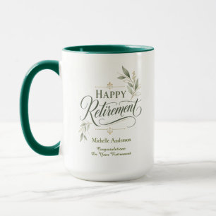 Congratulations On Your Retirement Personalized Mug