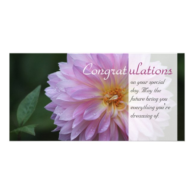 Congratulations on your special day CC0769 Card (Front)