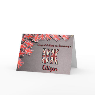 Congratulations on your UK citizenship new citizen Card