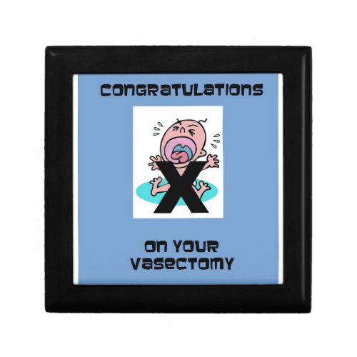 Congratulations on your Vasectomy Gift Box