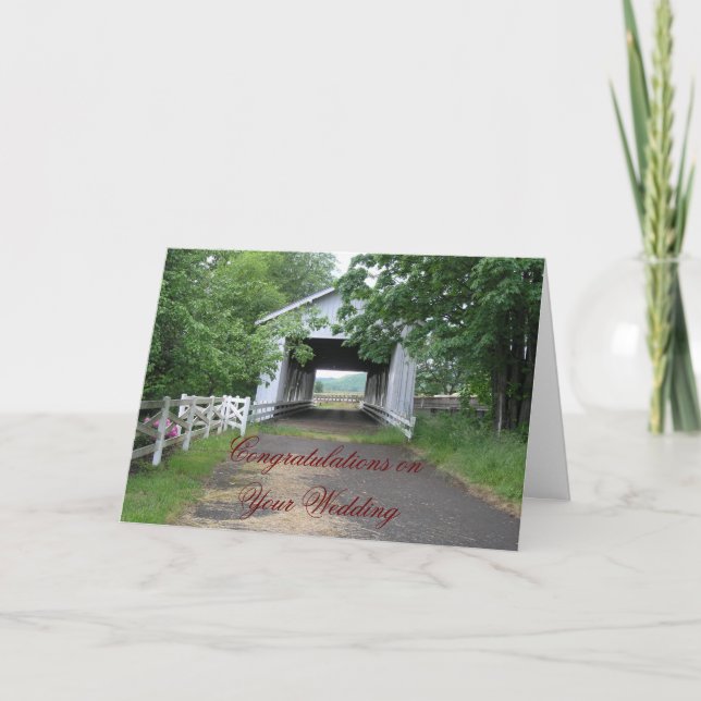 Congratulations on Your Wedding Card (Front)