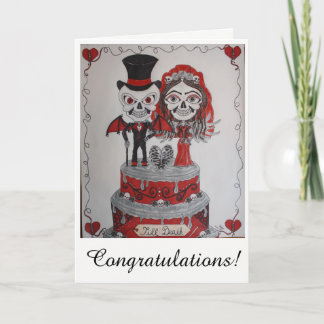 Congratulations on your wedding. card