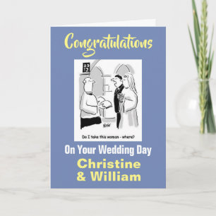 Congratulations on Your Wedding Card