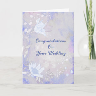 Congratulations on your wedding card