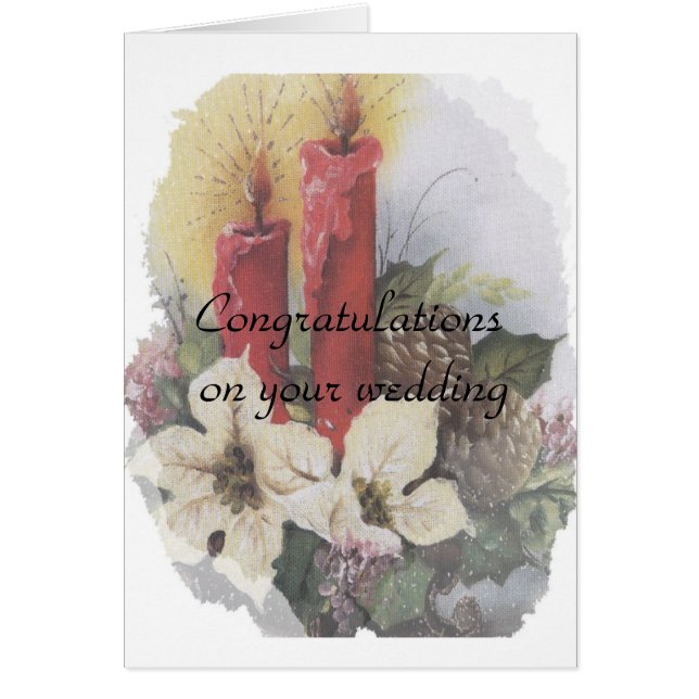 congratulations on your wedding cards (Front)