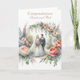 Congratulations on Your Wedding Greeting Card