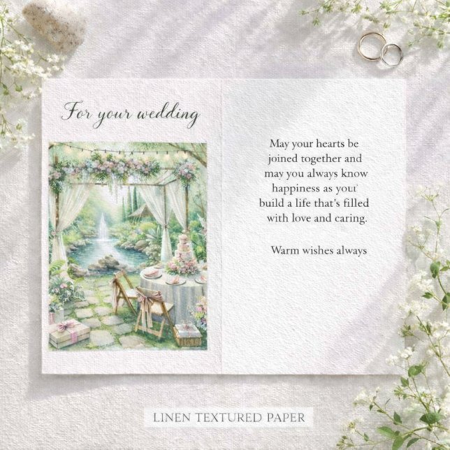 Congratulations on Your Wedding Greeting Card (Creator Uploaded)