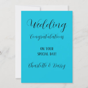 Congratulations on Your Wedding Invitation