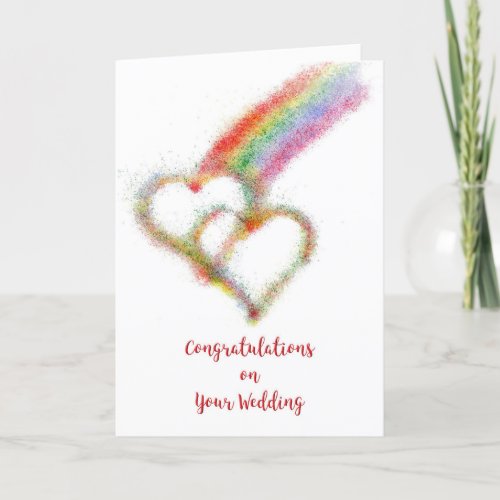 Congratulations on Your Wedding Lesbian or Gay  Card
