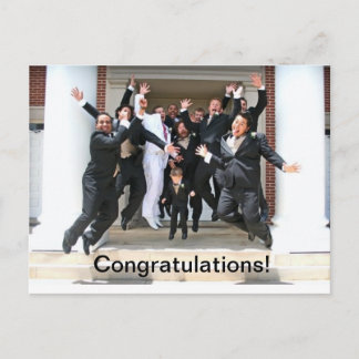 Congratulations on Your Wedding Postcard
