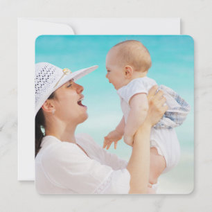 Congratulations Parents Newborn Baby Photo Card