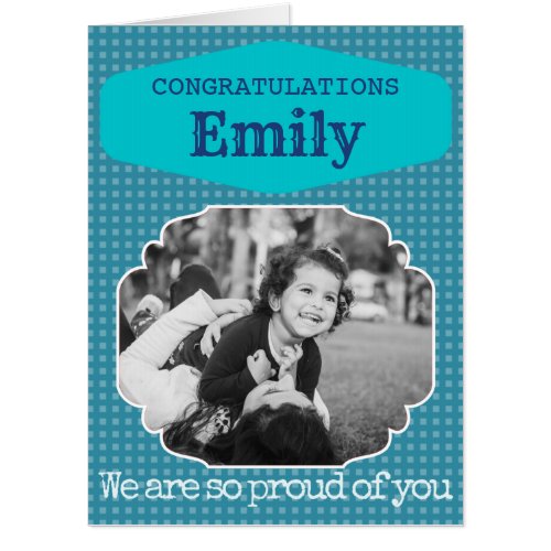 Congratulations Personalized Graduation Card