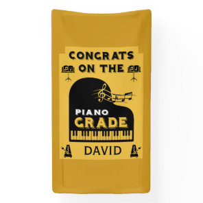 Congratulations Piano Music Exam Banner