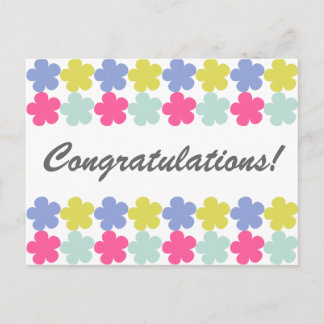 Congratulations! Postcard