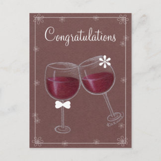 Congratulations!! Postcard