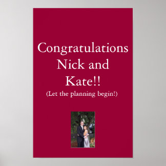 Congratulations Poster