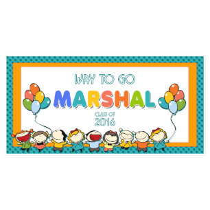 Congratulations Preschool Graduate Party Banner