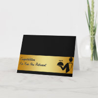 Congratulations Restaurant New Business Card