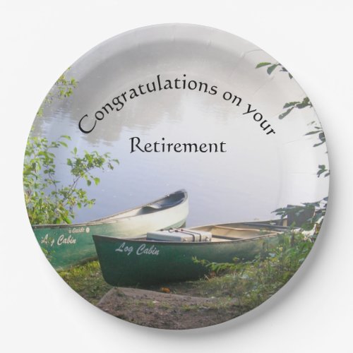 Congratulations Retirement Next Adventure Paper Plates