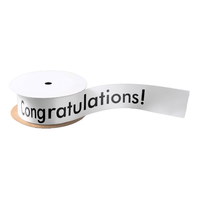 Congratulations Ribbon (Spool)
