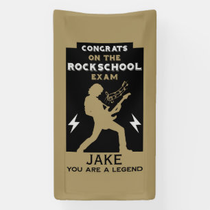 Congratulations Rock Guitar Exam Banner