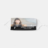 Congratulations Senior Photo for Graduation Adult Cloth Face Mask (Front, Folded)