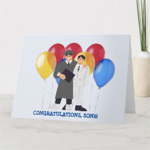 CONGRATULATIONS, SON!!! CARD