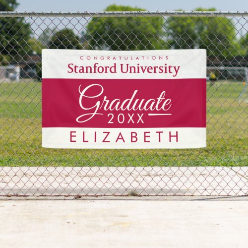 Congratulations Stanford Graduate Banner