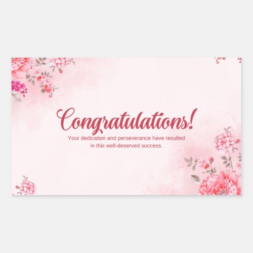 Congratulations  stickers 