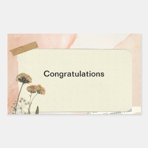 Congratulations  stickers